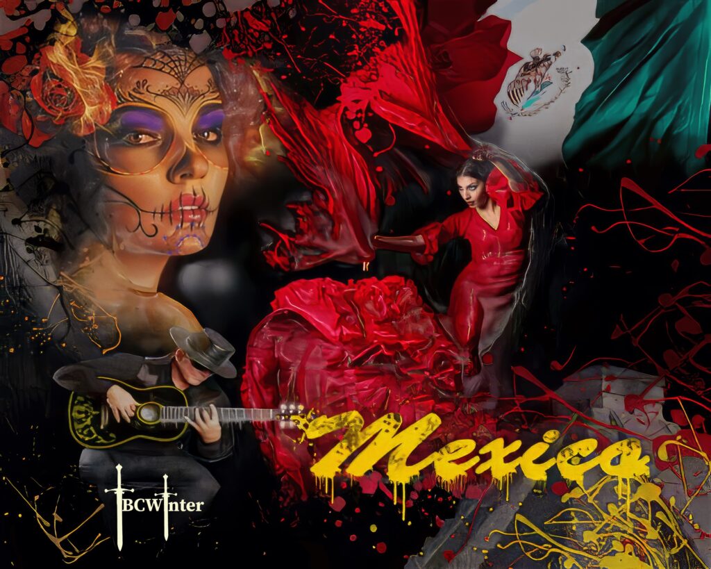 Enhances the color and culture of mexico